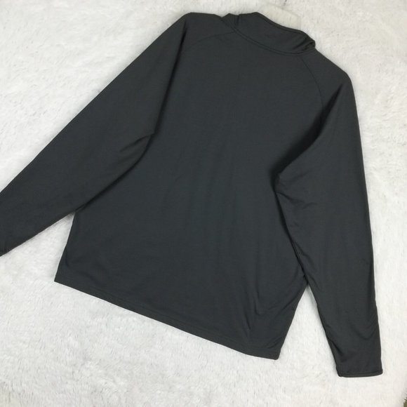 Pioneer Sport Tek Mens Sweatshirt Gray Lightweight 1/2 Zip Pullover Logo L - Picture 12 of 12